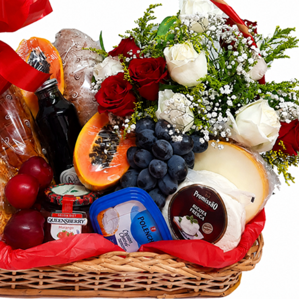 Cesta de Caf� da Manh� Elegance