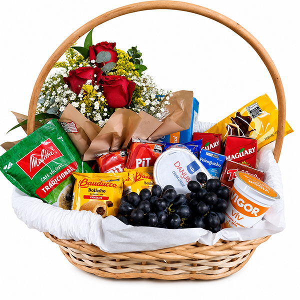 Cesta Caf� da Manh� Epecial