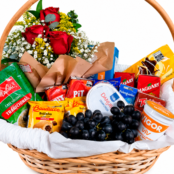 Cesta Caf� da Manh� Epecial